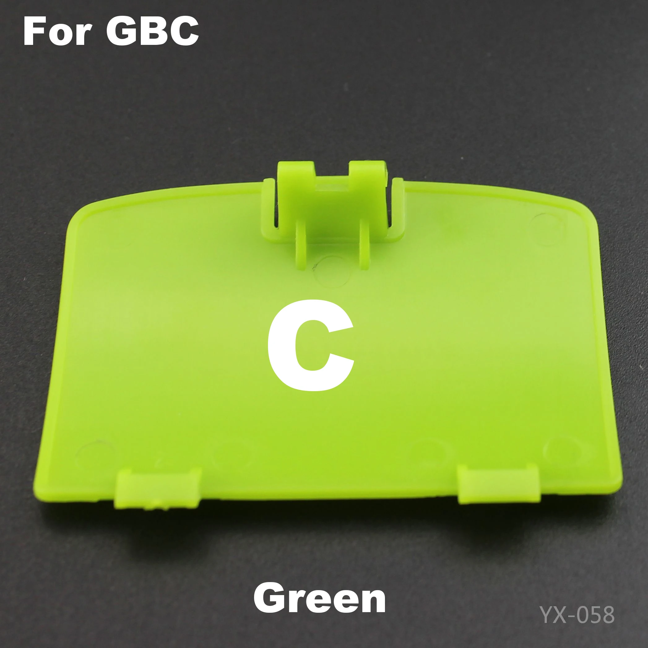 1 pieza, opción de 11 colores, cubierta de batería azul profundo para carcasa GBC, carcasa limitada amarilla + azul, carcasa, Color GB - imagen 4