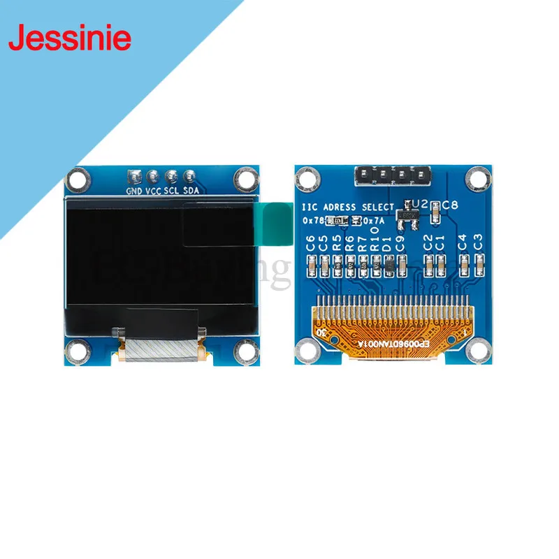 Módulo de pantalla OLED blanco/azul/amarillo serie IIC de 0,96 pulgadas 128X64 I2C SSD1306 12864 0,96 "placa de pantalla LCD para Arduino - imagen 4