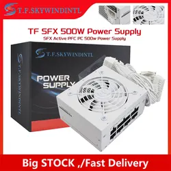 SFX500W Fuente de alimentación modular 500 W blanca para PC Mini-ITX