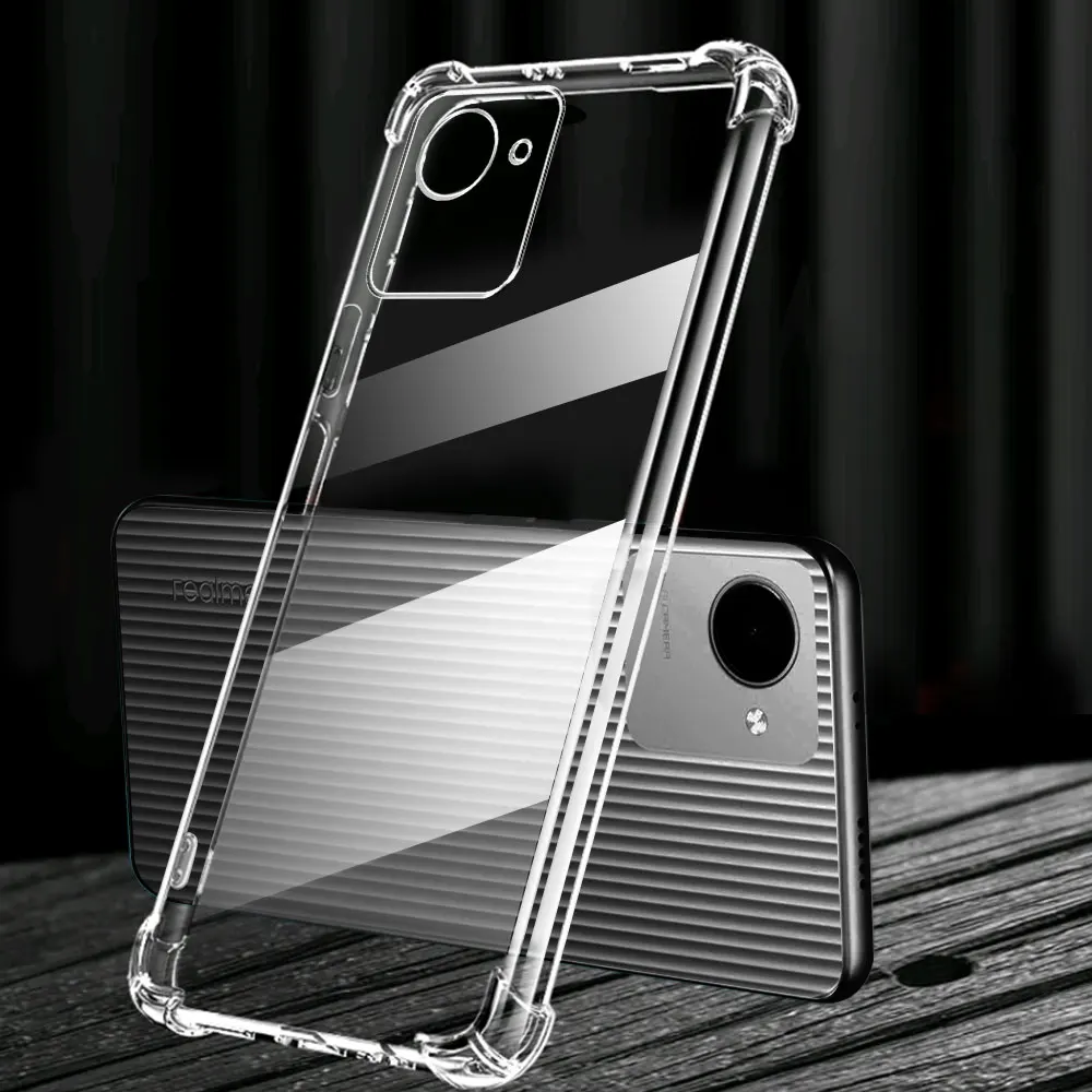 Funda de teléfono para Realme Narzo 50i Prime 30 20 funda transparente de silicona suave a prueba de golpes para Realme Narzo N53 N55 N63 Fundas - imagen 4