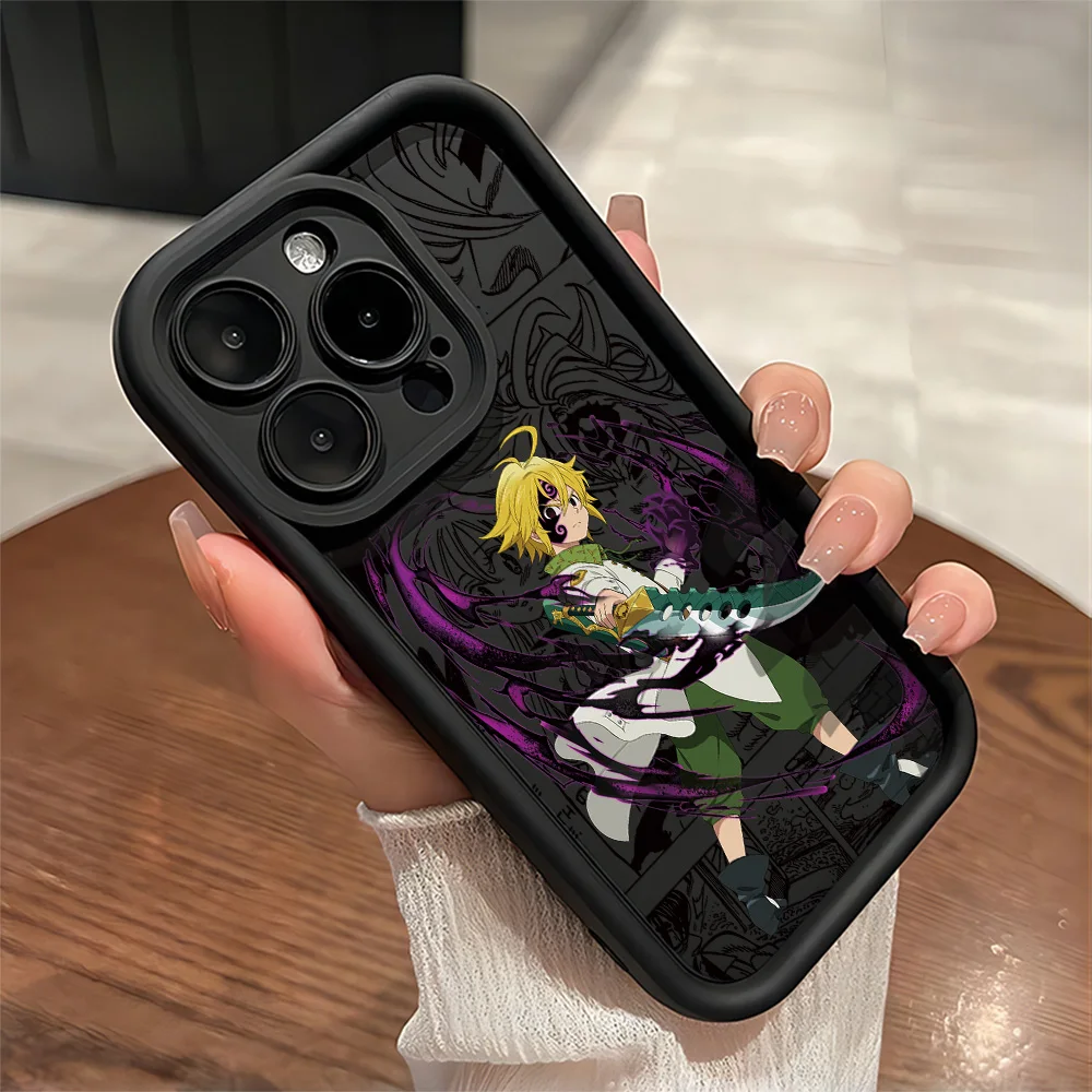 Funda de teléfono Anime The Seven Deadlys Sins para Samsung Galaxy A17 A07 A26 A16 A35 A55 A25 A15 A54 A34 A36 A24 4G 5G, funda trasera suave - imagen 4