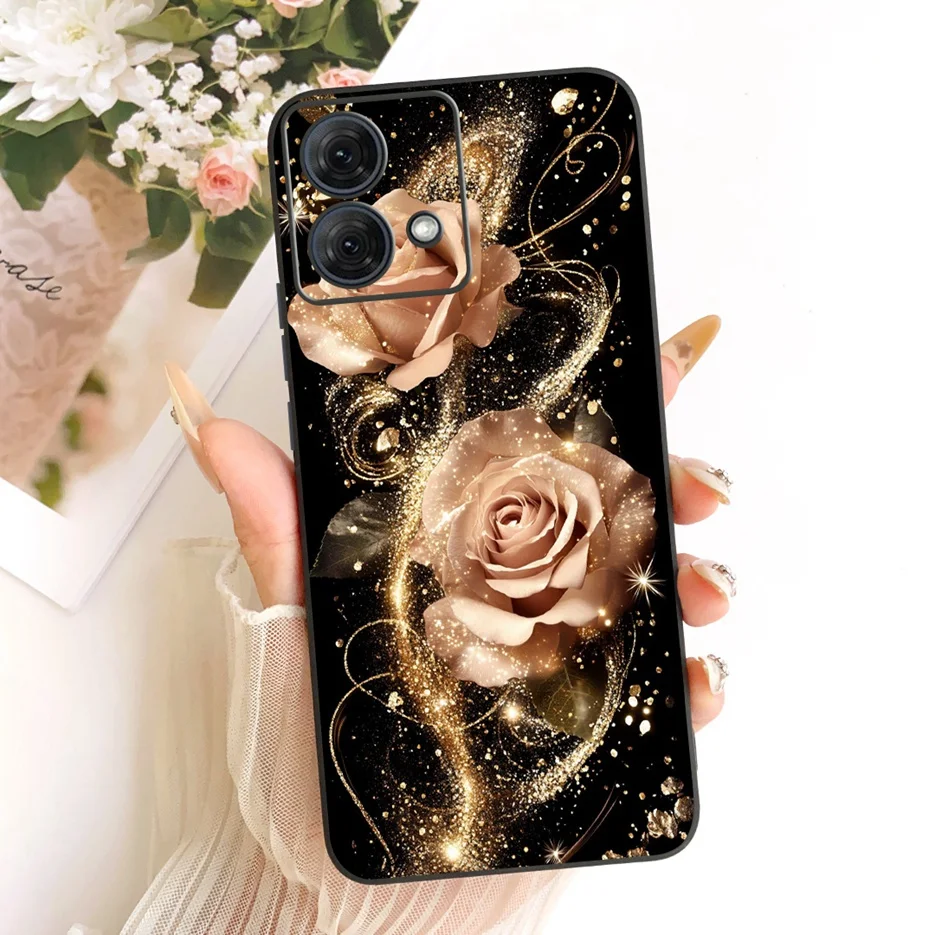 Para Motorola Moto G54 G84 5G funda elegante cubierta pintada de caramelo funda de teléfono suave de TPU para Motorola G54 G 84 Moto G84 MotoG54 5G bolsas - imagen 2