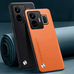 Realme GT Neo 5 SE: Funda Silicona Mate Antigolpes de cuero PU