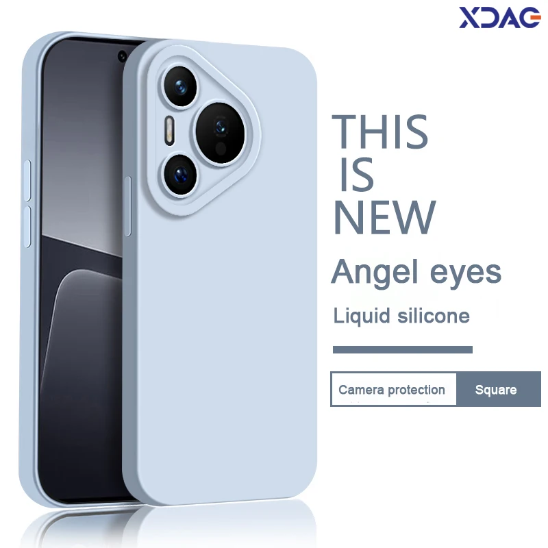 Funda de teléfono Angel Eye para Huawei P70 Pura70 Pura 70 Pro Plus Pro + Ultra 70Pro 70Ultra 5G, funda trasera Original de silicona líquida suave