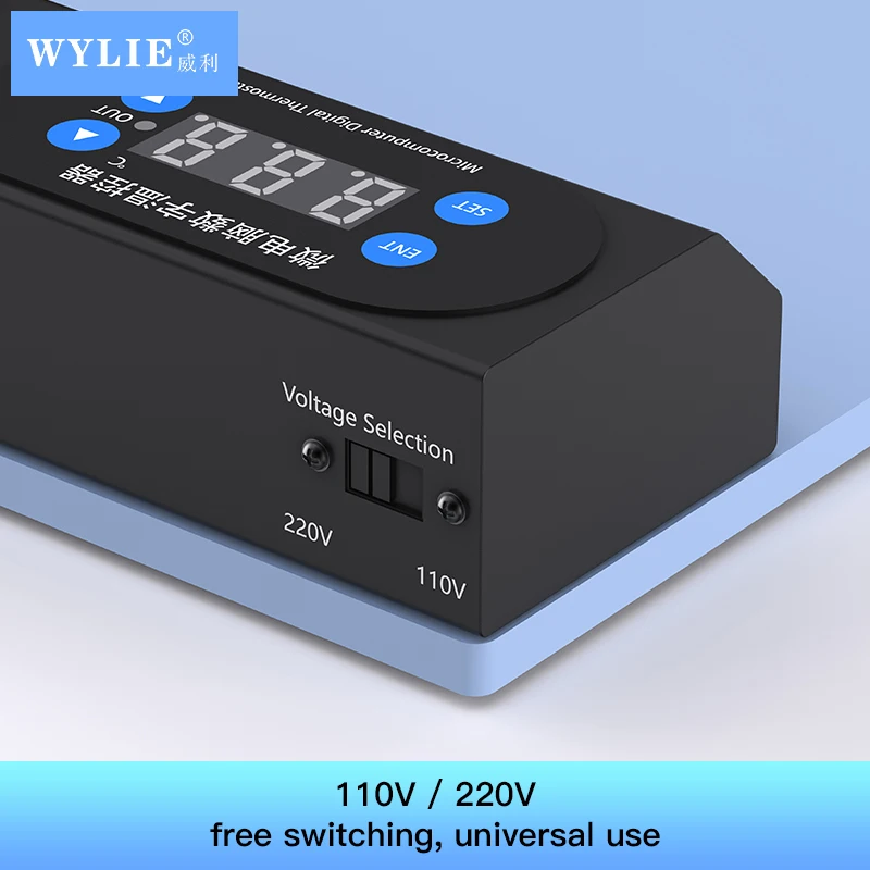 WYLIE WL-1805E Almohadilla calefactora de separación de pantalla para calentar y separar pantallas LCD en herramienta de reparación de tabletas de teléfonos móviles - imagen 5