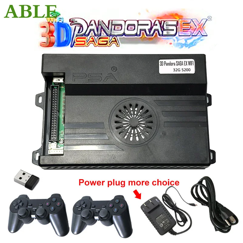Pandora-3D Sag EX Box 5200 en 1 Gamepad 64G para consolas de juegos arcade - imagen 4