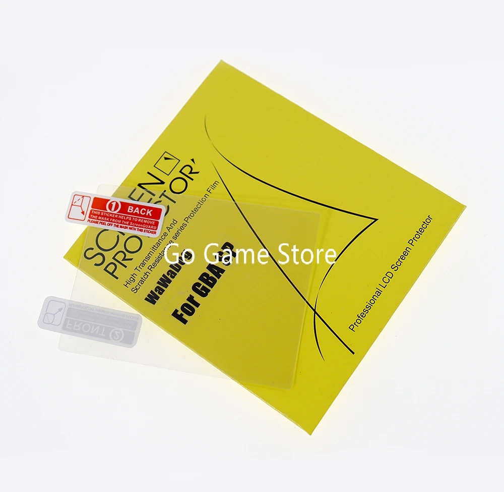 2 unids/lote para GB GBA GBA SP GBC GBP para Gameboy Color consola de juegos protectores de pantalla película protectora de pantalla LCD - imagen 2