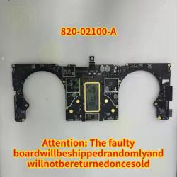 Para MacBook Pro 16 pulgadas M1 A2485 820-02100-A placa base lógica 2021 tablero de Material de placa de fallos