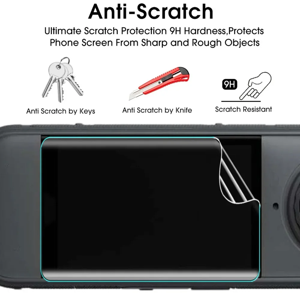 Película de hidrogel para Insta 360 Insta360 X5, protectores de pantalla suaves para Insta360X5 HD, películas protectoras antiarañazos, no de vidrio, 1-10 Uds. - imagen 3