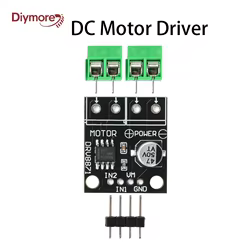 DRV8871 Módulo de controlador de motor de puente DC H 3.6A Controlador de motor cepillado Módulo de controlador de control PWM DC 6.5-45V