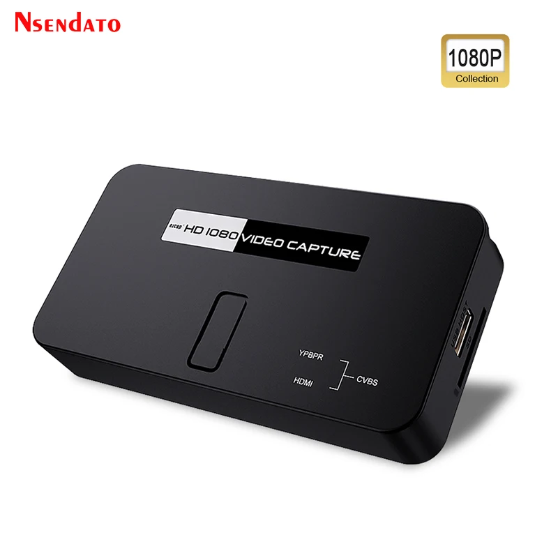 Ezcap284-Caja grabadora de juegos para Switch, XBOX, PS4, teléfono, grabación de vídeo, OBS, transmisión en vivo, 1080P, Ypbpr, AV, CVBS, captura de vídeo HDMI - imagen 2