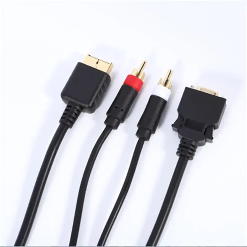 Cable de alta calidad para SEGA Dreamcast DC Definition Audio Video Cable RCA Adaptador de sonido HD PAL NTSC VGA Box Cable - imagen 3