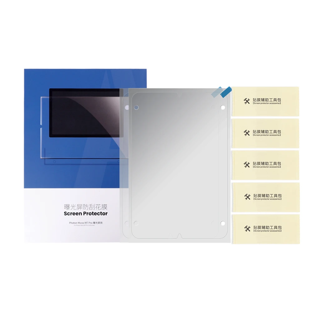 ANYCUBIC Original impresora 3D 5 unids/lote Protector de pantalla para Photon Mono M7 Pro LCD impresora 3D 243*165*13mm - imagen 5