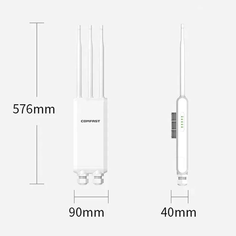 Comfast Punto de Acceso WiFi Exterior Gigabit 1300 Mbps - imagen 4