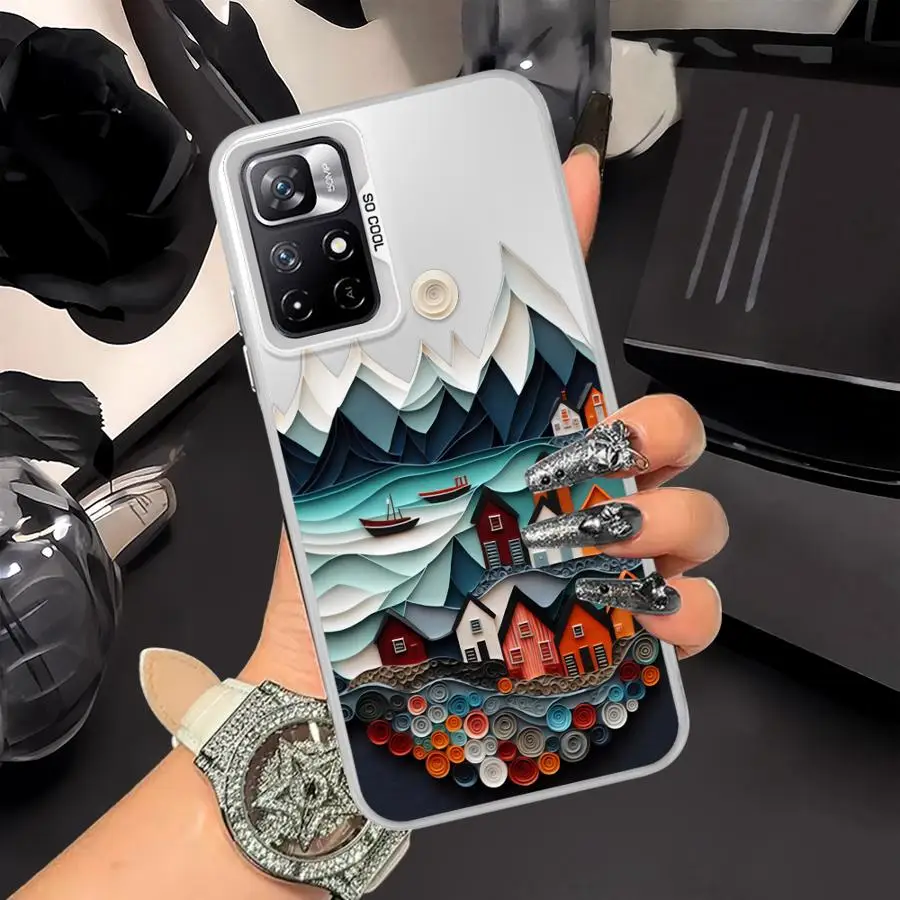 Funda trasera de teléfono con suspensión de cielo de verano para Xiaomi Mi 13T 11 Lite 12T Pro - imagen 3