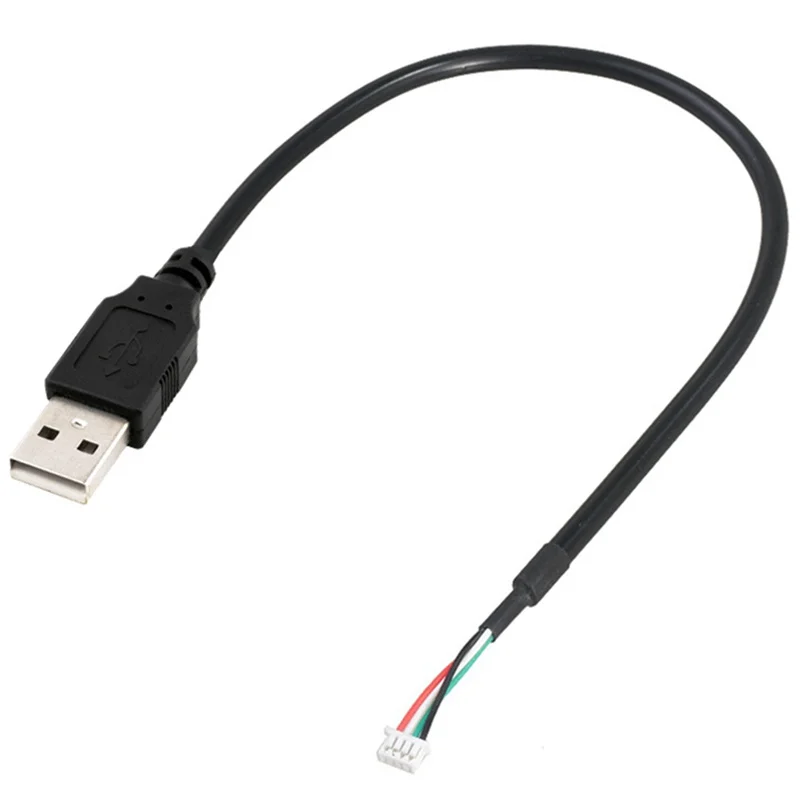 Cable USB2.0 a 4P MX1.25 4P MX1.25 hembra a USB 2.0 hembra/macho USB a Dupont Cable de datos de 4 pines 50cm - imagen 2