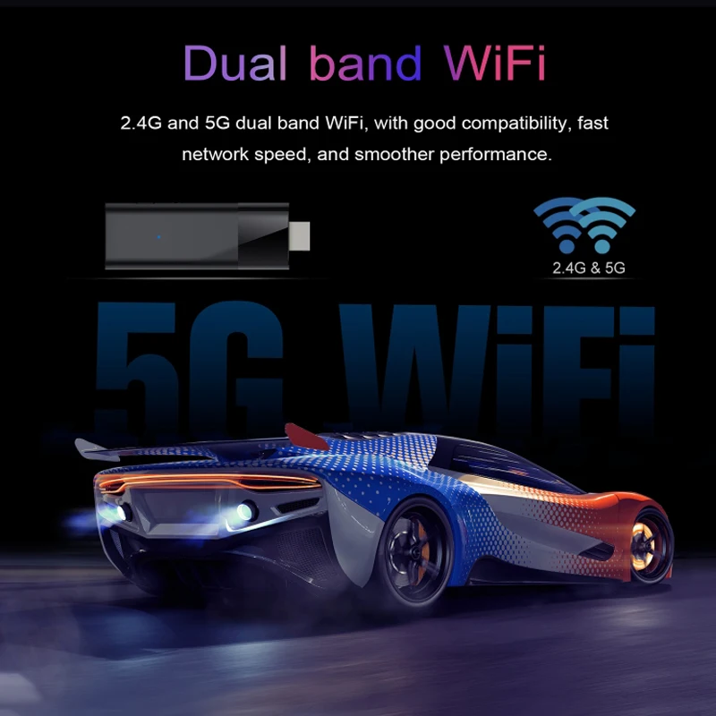 Dispositivo de TV inteligente Q6, decodificador con WiFi, 4G, 5G, Allwinner H313, cuatro núcleos, HDMI, BT5.0, reproductor multimedia, 4K, PK DQ03 - imagen 3