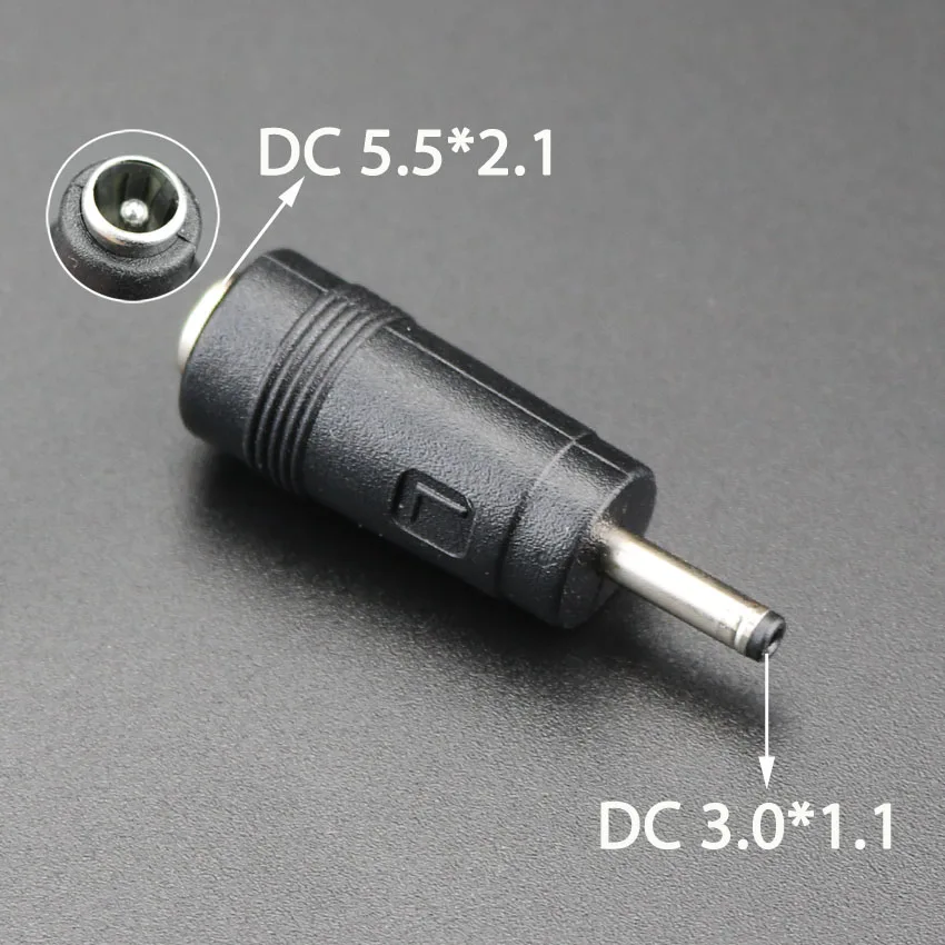 Adaptador hembra DC 5,5x2,1mm, conectores a DC 7,9, 5,5, 4,8, 4,0, 3,5, 3,0mm, 2,5, 2,1, 1,7, 1,35, 0,7mm - imagen 5