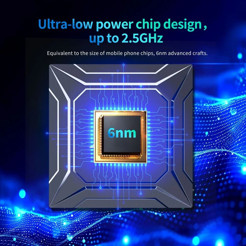 Android 14 S905X5M TV Box X96 M200 1000M LAN AV1 BT 2,4G y 5G Dual Wifi Al-SR reproductor multimedia de vídeo inteligente decodificador - imagen 4