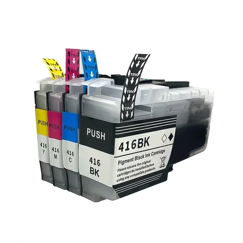 LC416/LC416XLJuego de cartuchos de tinta de gran capacidad para impresoras Brother DCP-J4140N 4440N 4540N 4940DN listos para instalar y usar - imagen 3