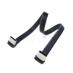 Cable USB-C Plano FPV – Extensión 90° 5cm a 50cm