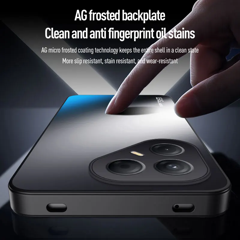 Funda para Tecno Pova 7 4G AG esmerilado deslumbrante dorado protección de silicona suave dura a prueba de golpes funda de teléfono TecnoPova7 4G LJ6 - imagen 3