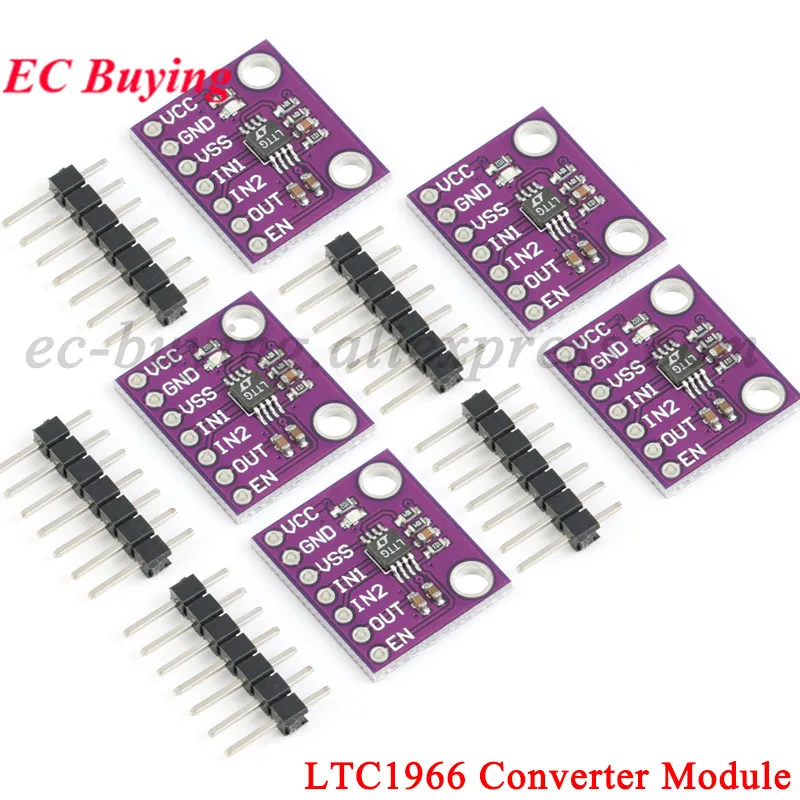 Módulo convertidor LTC1966 LTC 1966, micropotencia precisa, Delta Sigma RMS a CC, módulo de placa de ruptura, 5 uds./1 ud.