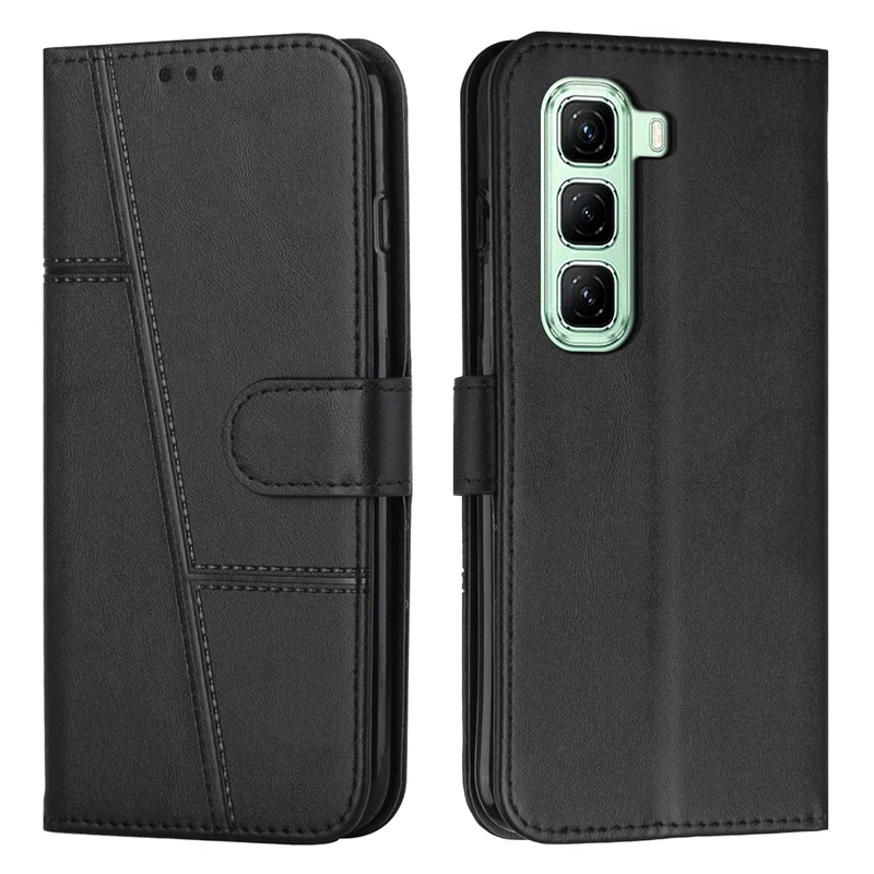 Para Infinix Hot 60 Pro Plus funda con tapa tipo billetera para Coque Infinix Hot 60 Pro + Hot60 60i 60Pro Plus funda protectora para teléfono Fundas - imagen 3