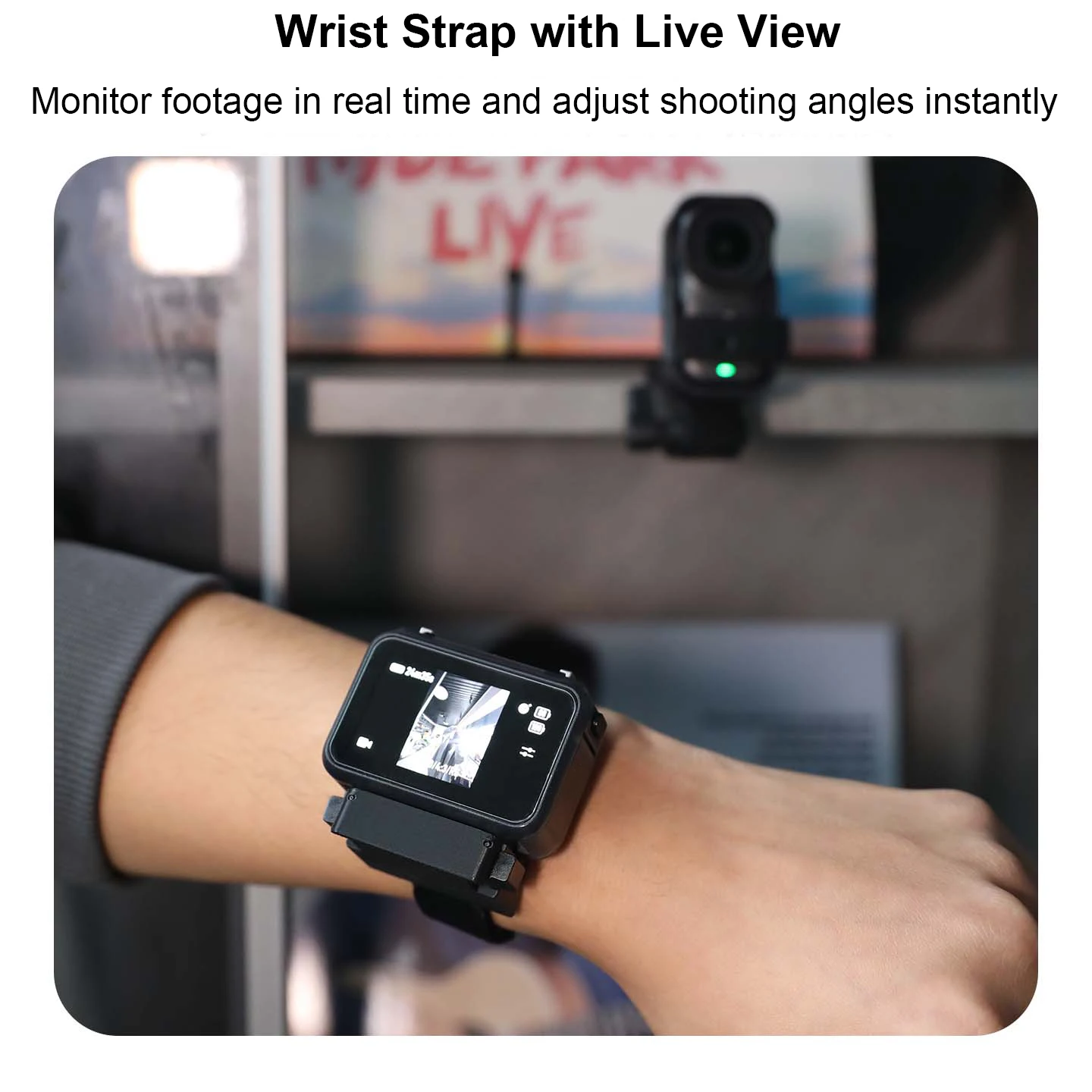 Para DJI Osmo Nano Thumb Cámara imagen multifuncional visión mochila correas Clip, pulsera accesorios de protección de expansión - imagen 2