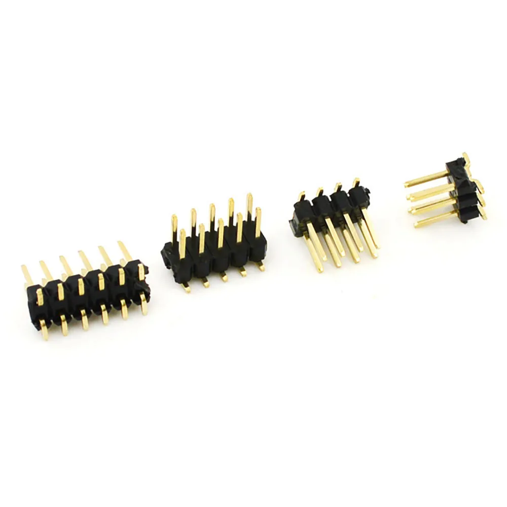 Conector de enchufe de clavija de 2-40P macho hembra de doble fila de 2,54mm 2x2/3/4/5/6/7/8/10/15/20/25/40 pines - imagen 2