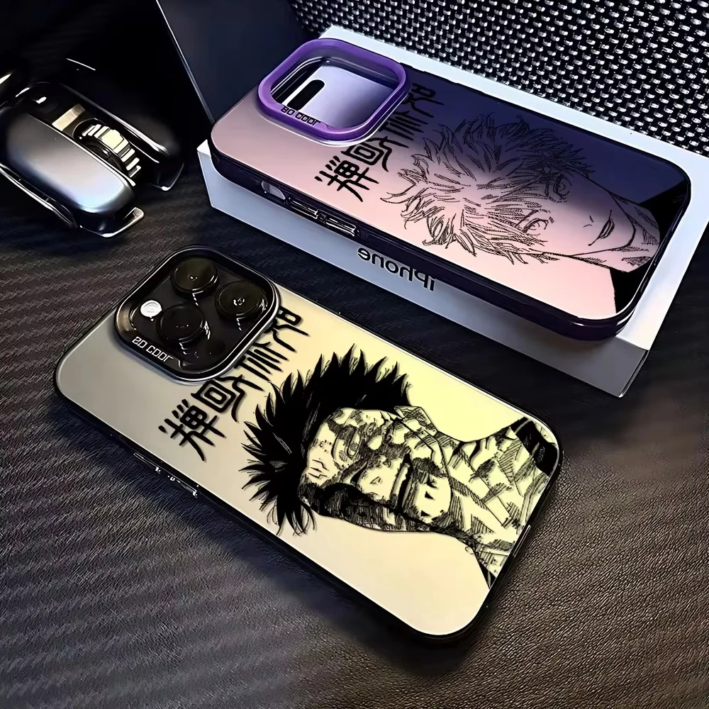 Funda de teléfono de Anime Jujutsu Kaisen para Samsung Galaxy S25 Ultra S24 S23 S22 S21 Plus S20FE A55 A54 A35 A15 a prueba de golpes B - imagen 4