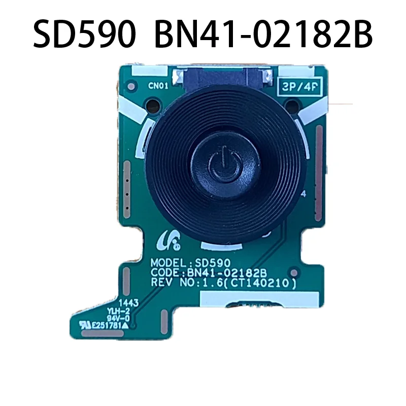 La placa de interruptor de botón de encendido Original SD590 BN41-02182B es para Samsung T22D390EW LS24D590 U28E590D S24D590PL T24D390EW U28E570D