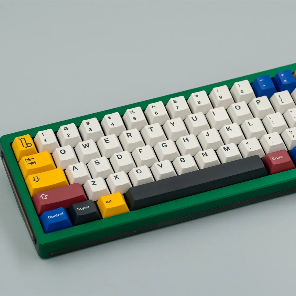 1 Set Capricorn Keycap Mondrian 143 Keys PBT DYE Subbed Cherry Profile 1.5mm For Gateron Outemu Switches Mechanical Keyboard - imagen 5