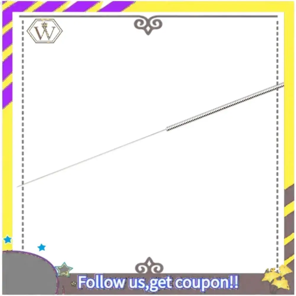 AU33-5PCS Aguja de acero de limpieza MK8E Boquilla 3D Boquilla de impresión 3D Aguja de limpieza Taladro de 0,4 mm - imagen 2