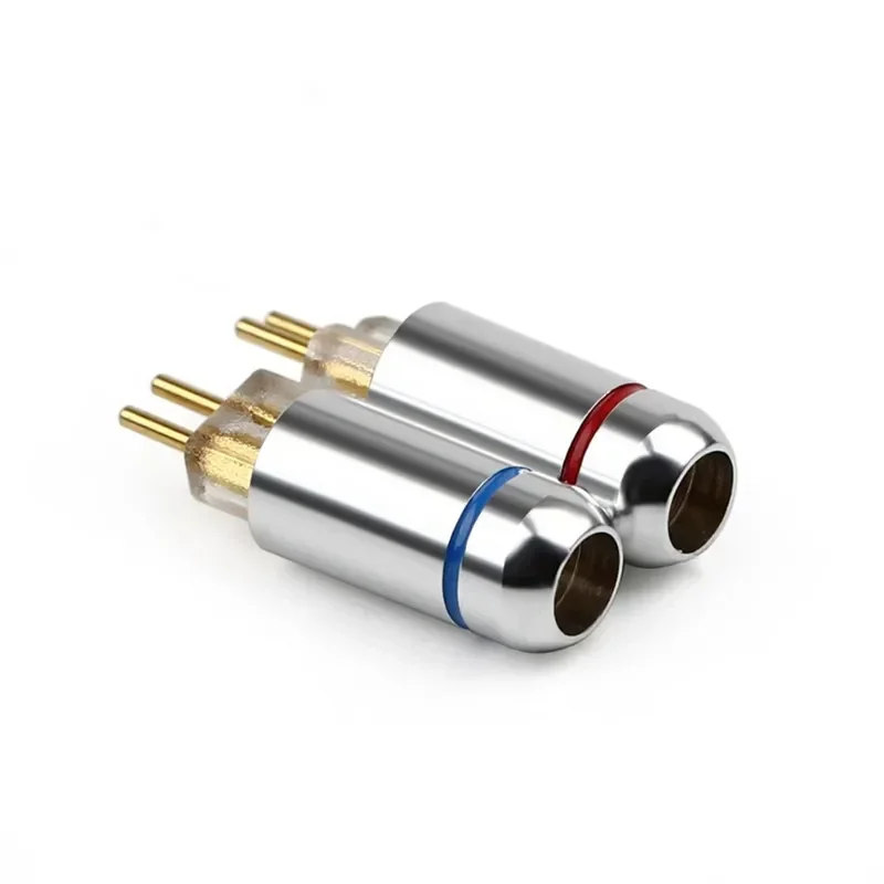 DIY 2 pines 0,78mm conector de Audio Terminal de auriculares para soldar W4R UM3X UE18 JH16 ES3 auriculares electrónica de consumo - imagen 5