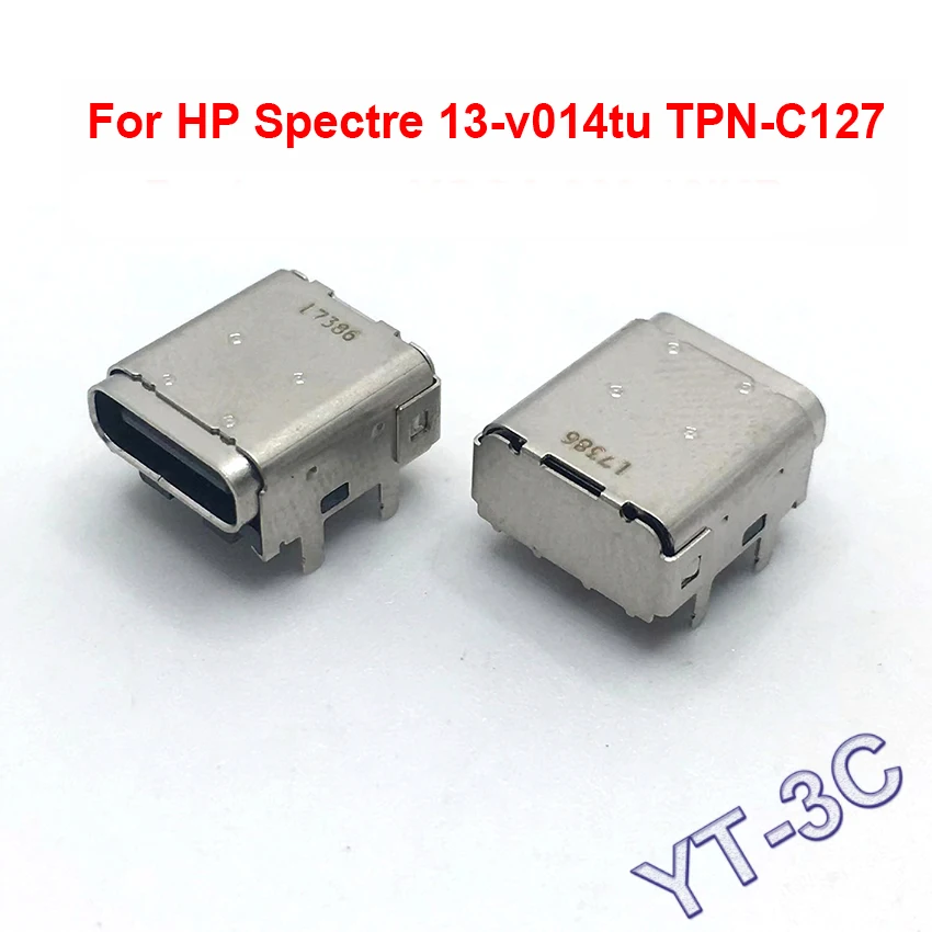 Conector de cargador de puerto para HP Spectre 13-v014tu, 2-4 piezas, USB tipo C, CC, nuevo - imagen 5