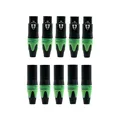 5 sets Black Green