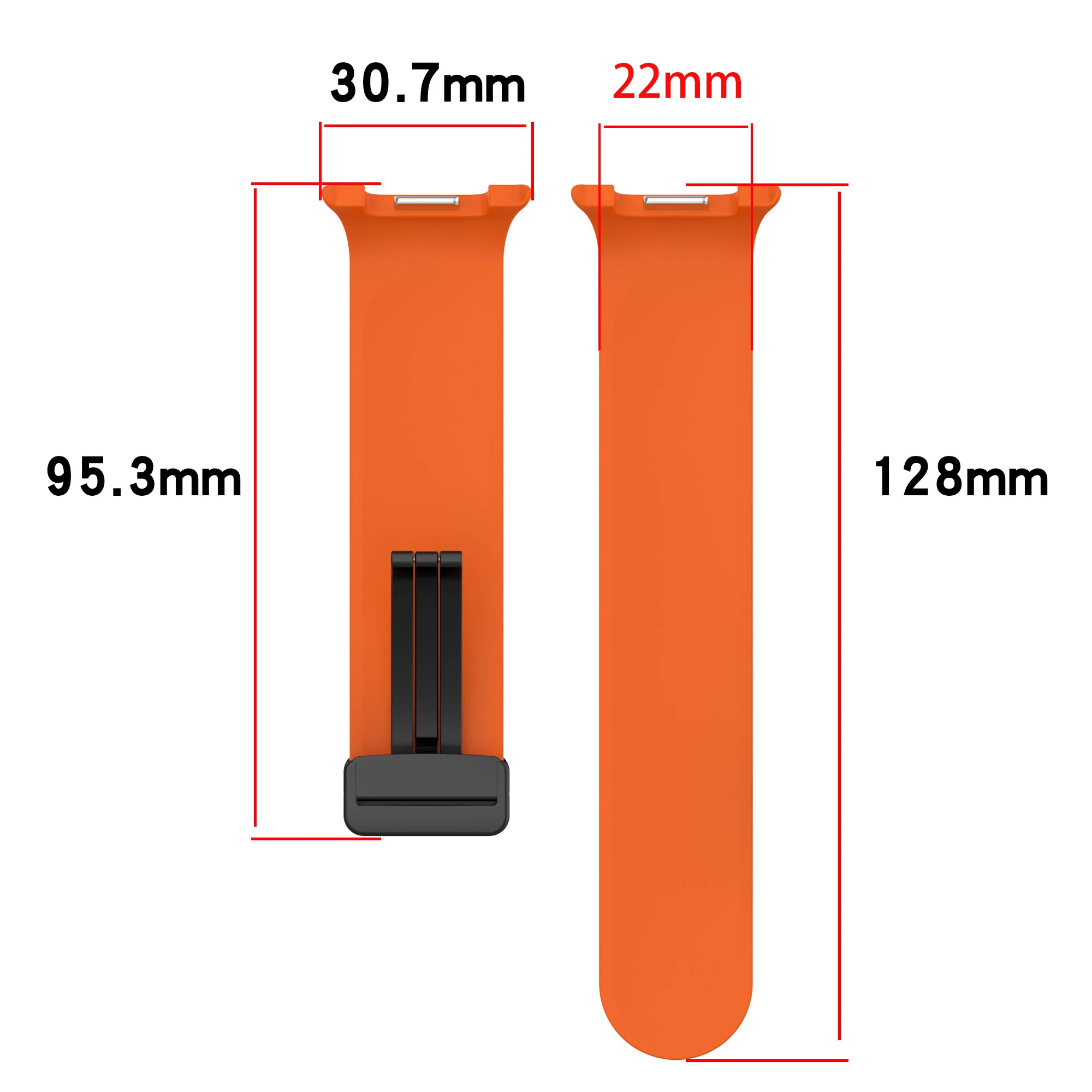 Correa de silicona para Samsung Galaxy Watch 8, accesorios de correa de 40mm y 44mm, pulsera de reloj inteligente para Samsung Galaxy Watch 8, banda clásica - imagen 5