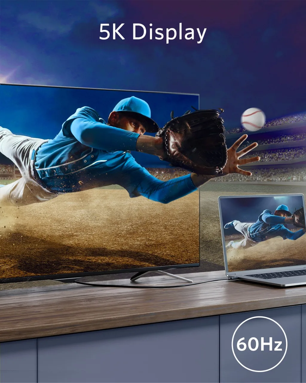 Anker Thunderbolt 3,0 Cable C a C 2,3 pies USB C admite carga de 100W Transferencia de datos de 40Gbps para iphone 15/15pro/14/14pro - imagen 3