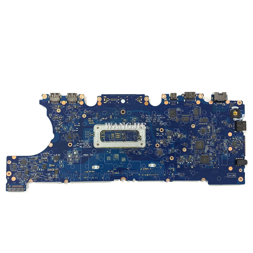 Placa base para ordenador portátil AAZ60 LA-C461P para DELL Latitude E7470 con CPU i5-6300U 0DGYY5 CN-0DGYY5 0VNKRJ CN-0VNKRJ I7-6600U DDR4 - imagen 2