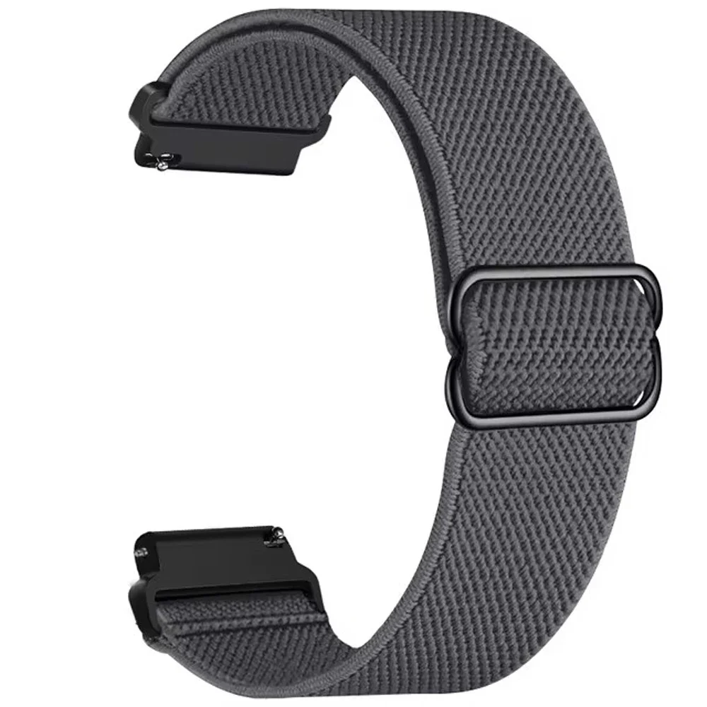 Correa elástica de nailon de 20mm y 22mm para Xiaomi Watch S4 S3, pulsera deportiva S2 S1 Pro/Active Color 2 para Amazfit BIP/GTR/GTS - imagen 5