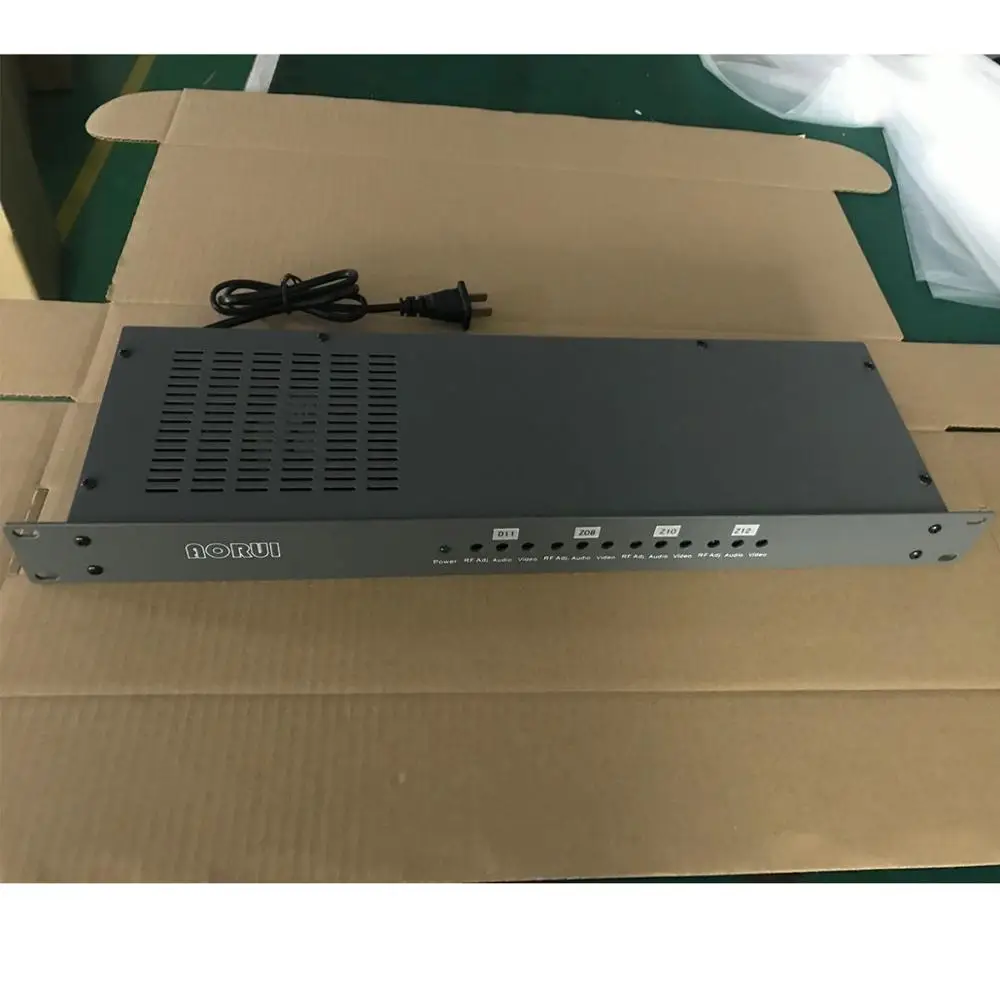 Cable de hotel, audio y vídeo frontal a frecuencia de vecindario RF PAL-DK PAL-BG NTSC, modulador analógico de 4 canales AV a RF - imagen 3