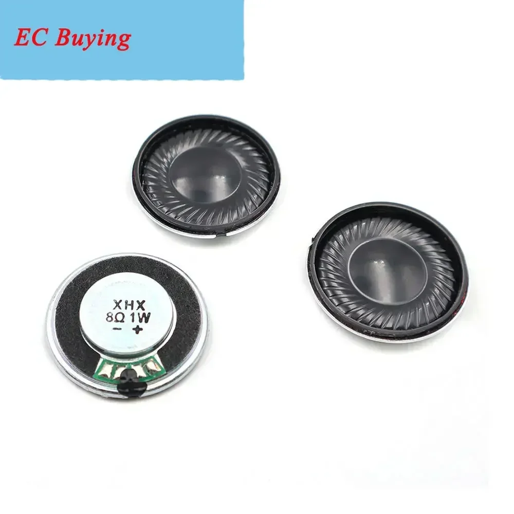 2 uds 26MM 8 Ohm 1 vatio pieza de repuesto de altavoz 26*5,3 MM 8Ohm 1W altavoz caja de hierro imán interno 26 MM bocina - imagen 4