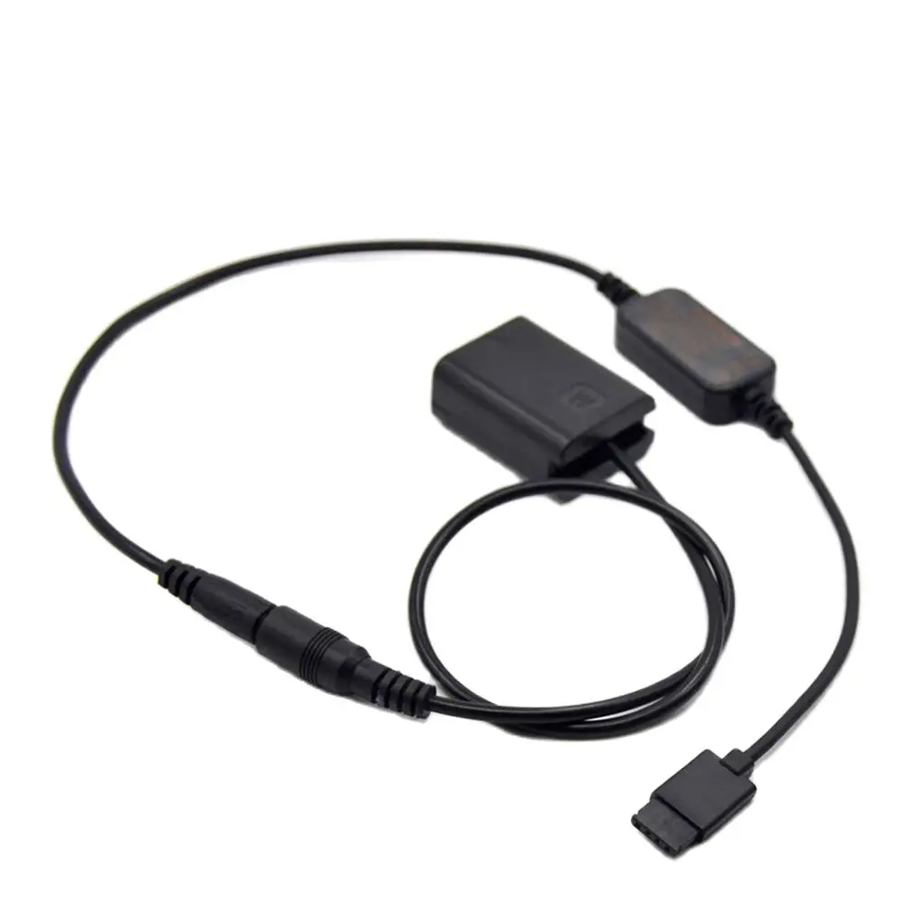Batería ficticia de NP-FW50 para cámara Sony, Cable de alimentación DJI ronin-s DC, para A6000, A6300, A6500, A3000, A3500, A7S, A7000, AC-PW20 - imagen 3