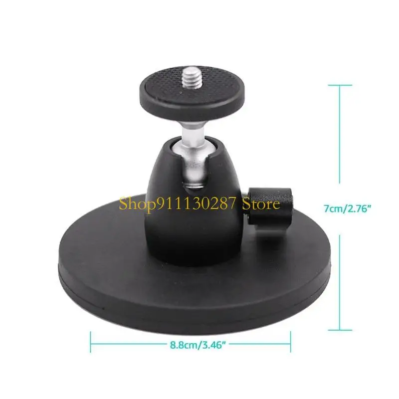 J1HC Camera Mount Thread 360 Degrees Stand for DJI-Action Cameras Photographic Light Travel Tripods - imagen 5