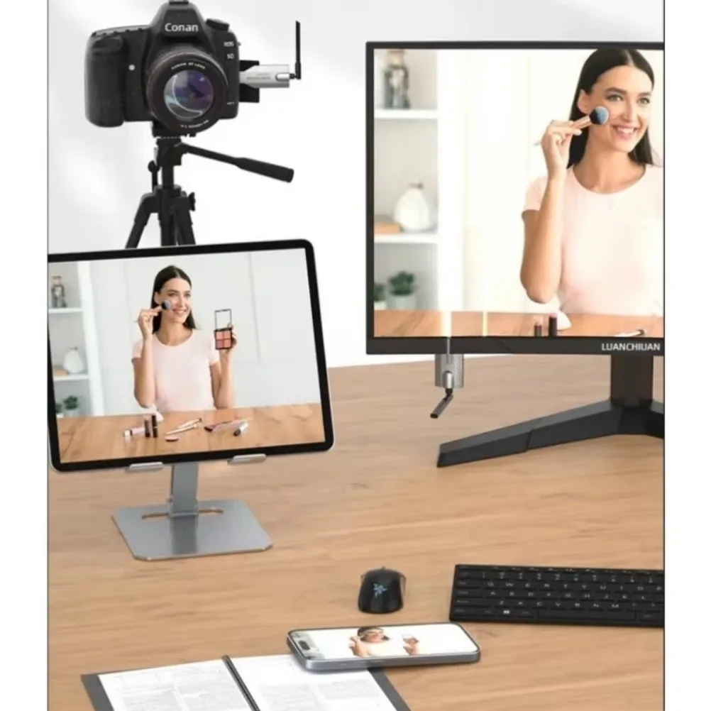 Adaptador inalámbrico 5G 100M 1080P, transmisor, receptor, Compatible con HDMI, extensor de Audio y vídeo, Dongle de pantalla para TV Box, Monitor y PC - imagen 5