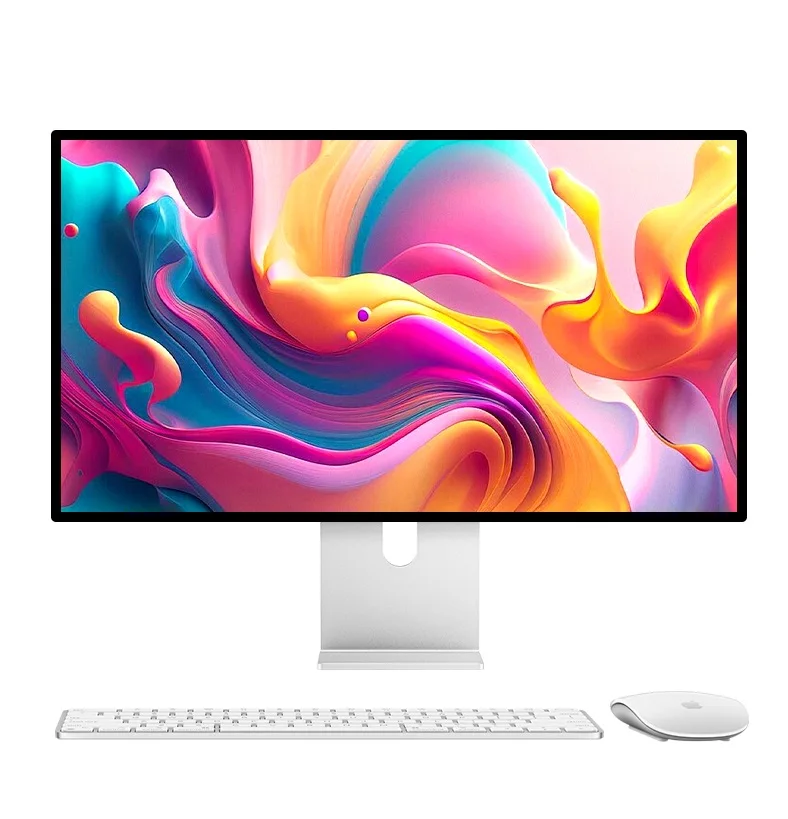 Pantalla 5K de 27 pulgadas TYPE-C Thunderbolt para Mac LCD Monitor aleación de aluminio 60Hz pantalla brillante IPS KUYCON G27XSE - imagen 4