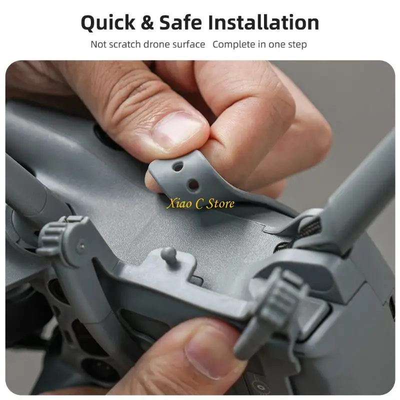 Patas plegables Y1AE, tren aterrizaje con elevación altura, conveniente para Mini 5Pro, despliegue rápido, operación en - imagen 5