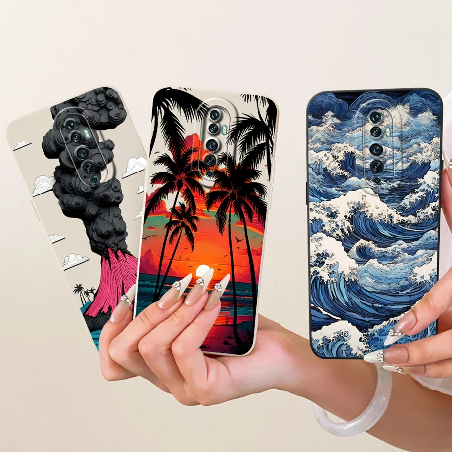 Para Oppo Reno 2 2F 2Z funda bonita de gato pato cubierta de dibujos animados a prueba de golpes funda de teléfono para Oppo Reno2 F Z Reno2F Reno2Z Fundas suaves parachoques - imagen 5