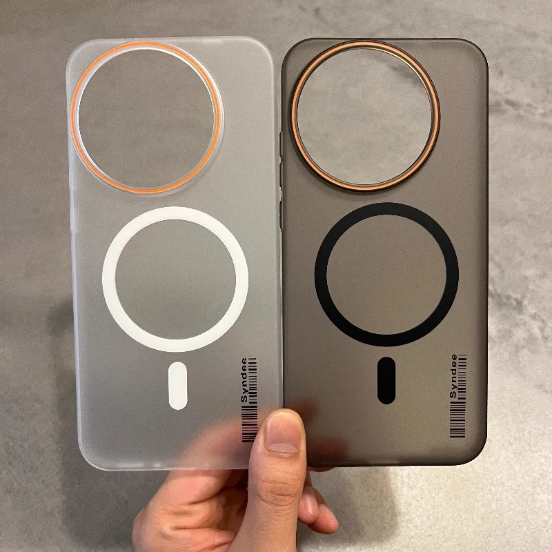 Para Realme GT 8 Pro funda para Magsafe magnética mate Pc translúcido funda para Realme Gt8 Pro 8pro cubierta de protección a prueba de golpes - imagen 2